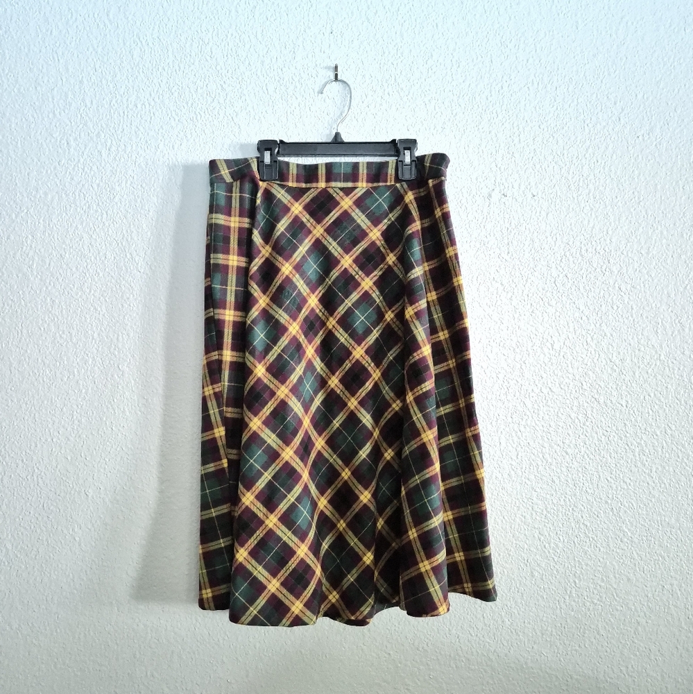 Modcloth Just This Sway A-Line Skirt (Fall Edition)